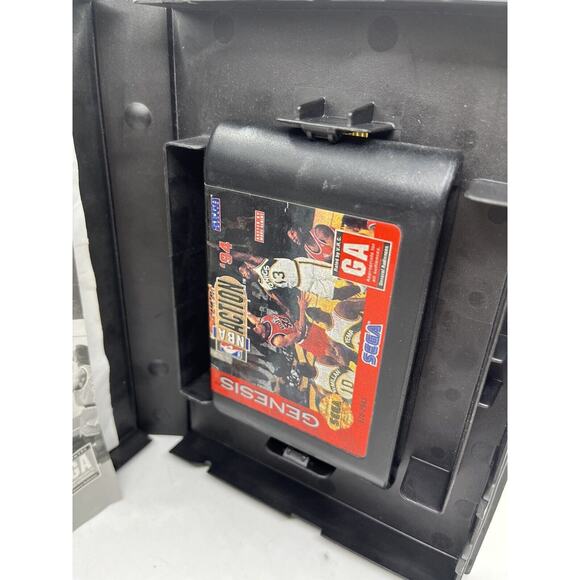 NBA Action '94 (Sega Genesis, 1994) Complete Tested - Picture 6 of 12